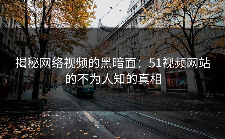 揭秘网络视频的黑暗面：51视频网站的不为人知的真相